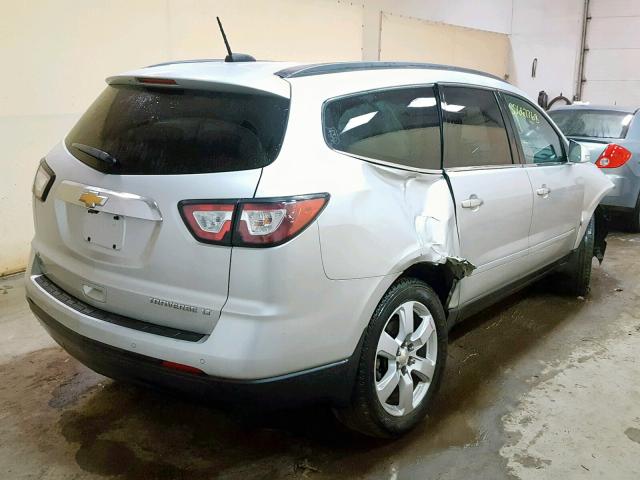 1GNKRGKD7GJ262133 - 2016 CHEVROLET TRAVERSE L SILVER photo 4