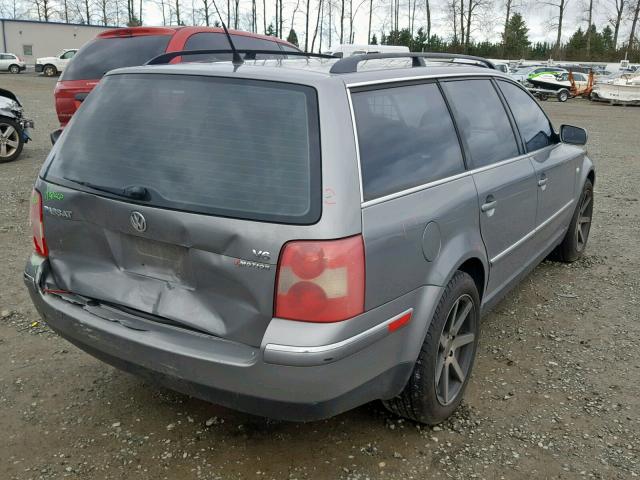 WVWYH63B23E162182 - 2003 VOLKSWAGEN PASSAT GLX 灰色 照片 4