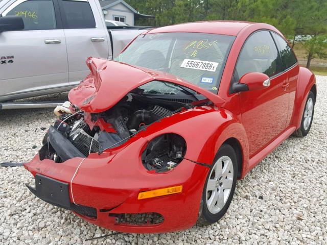 3VWPW31C47M519242 - 2007 VOLKSWAGEN NEW BEETLE Bordo foto 2