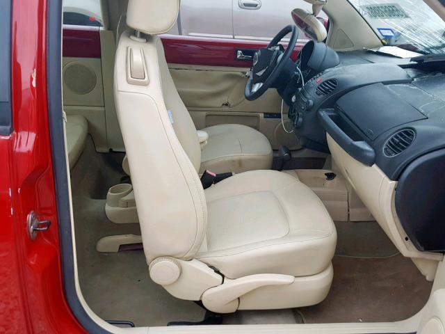 3VWPW31C47M519242 - 2007 VOLKSWAGEN NEW BEETLE Bordo foto 5