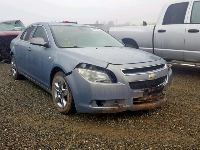 1G1ZH57B584239996 - 2008 CHEVROLET MALIBU 1LT BLUE photo 1