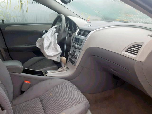 1G1ZH57B584239996 - 2008 CHEVROLET MALIBU 1LT BLUE photo 5