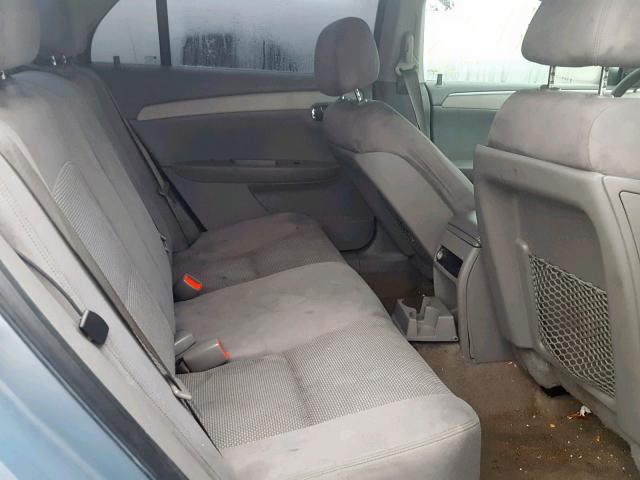1G1ZH57B584239996 - 2008 CHEVROLET MALIBU 1LT BLUE photo 6