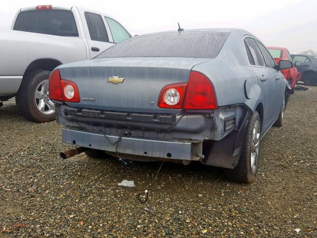 1G1ZH57B584239996 - 2008 CHEVROLET MALIBU 1LT BLUE photo 9
