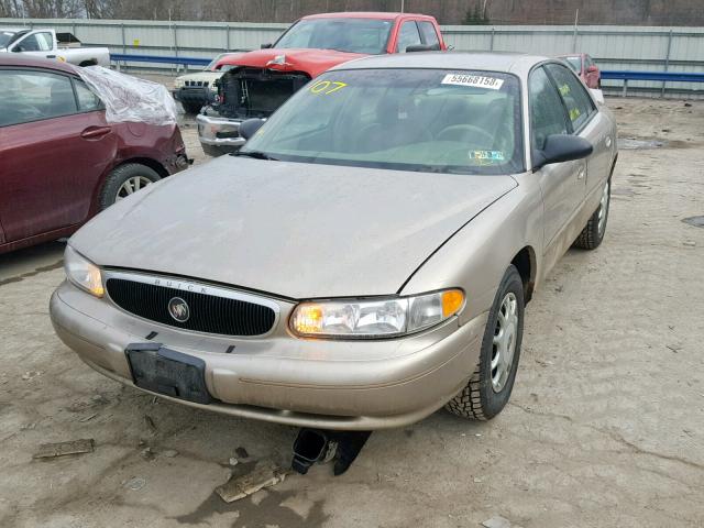 2G4WS52J231117106 - 2003 BUICK CENTURY CU TAN photo 2