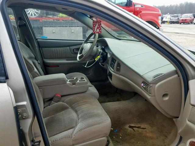 2G4WS52J231117106 - 2003 BUICK CENTURY CU TAN photo 5