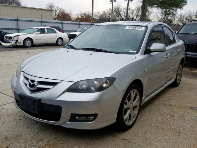 JM1BK323971730487 - 2007 MAZDA 3 S SILVER photo 2