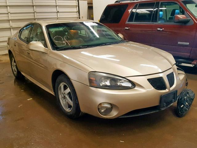 2G2WP522341255578 - 2004 PONTIAC GRAND PRIX GOLD photo 1