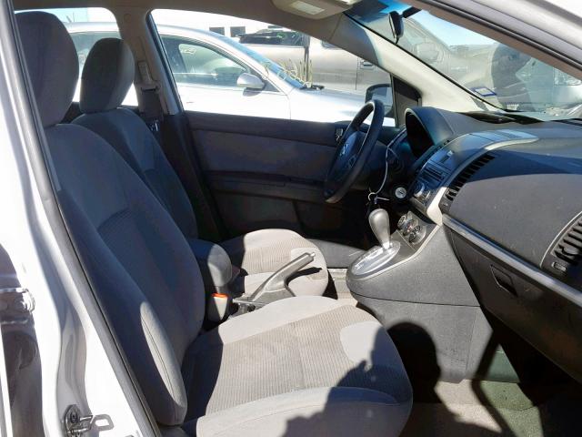 3N1AB6AP3BL728112 - 2011 NISSAN SENTRA 2.0 SILVER photo 5