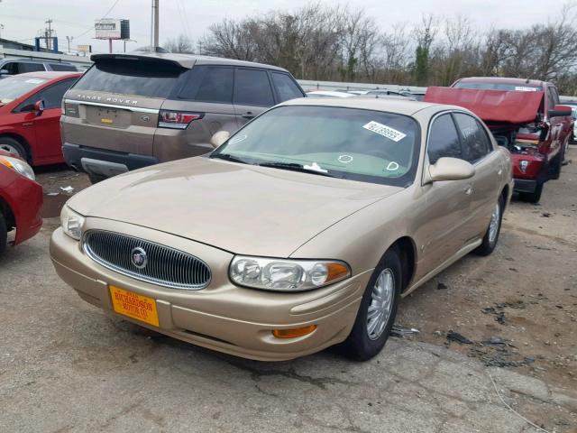 1G4HP52K85U100370 - 2005 BUICK LESABRE CU GOLD photo 2