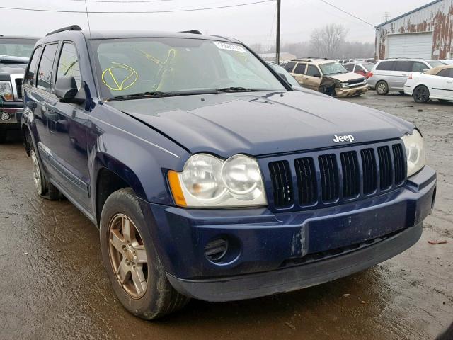 1J4GR48K76C158872 - 2006 JEEP GRAND CHER BLUE photo 1