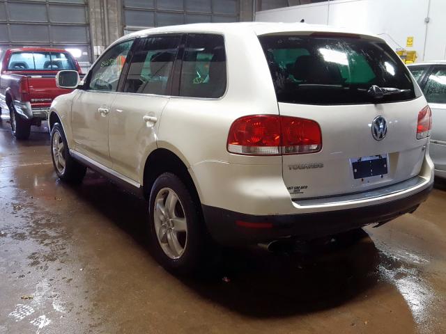 WVGZM77L86D025939 - 2006 VOLKSWAGEN TOUAREG 4. WHITE photo 3