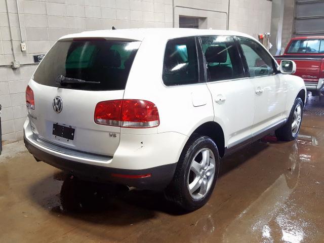 WVGZM77L86D025939 - 2006 VOLKSWAGEN TOUAREG 4. WHITE photo 4