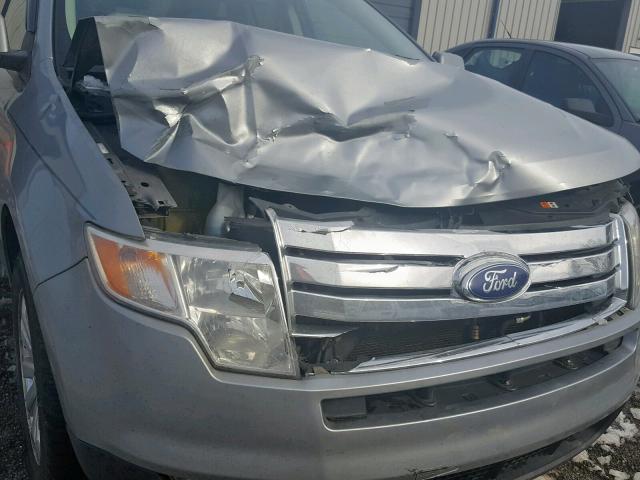 2FMDK38C67BA51602 - 2007 FORD EDGE SEL SILVER photo 9