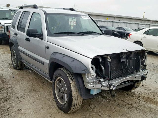 1J4GL38K85W724059 - 2005 JEEP LIBERTY RE SILVER photo 1