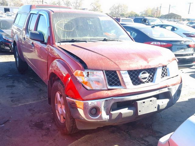 1N6AD09WX7C466508 - 2007 NISSAN FRONTIER C RED photo 1