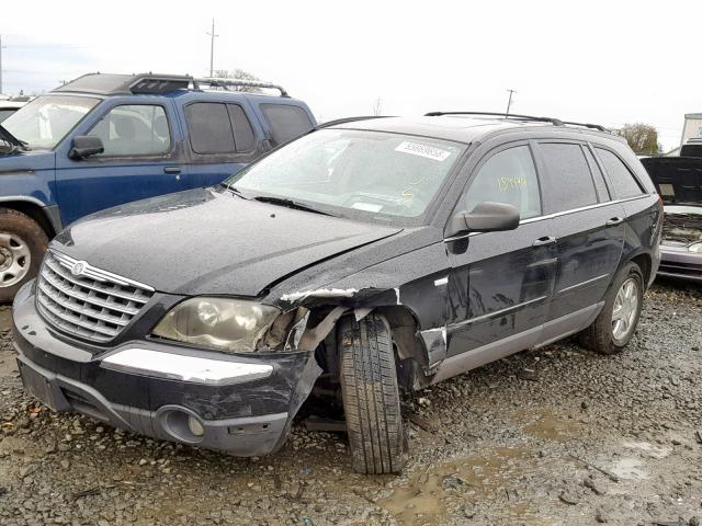 2C4GM68425R290221 - 2005 CHRYSLER PACIFICA T BLACK photo 2