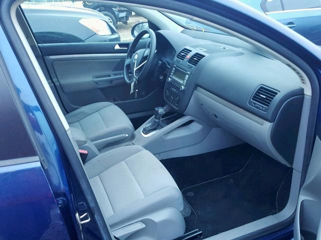 WVWDA71K68W103083 - 2008 VOLKSWAGEN RABBIT BLUE photo 5