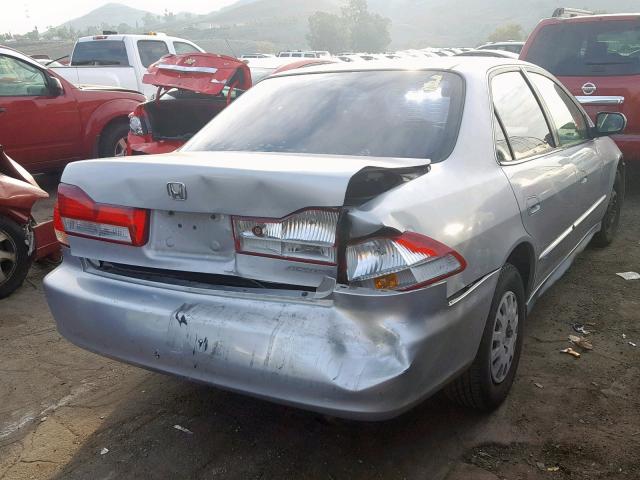 1HGCF86671A103953 - 2001 HONDA ACCORD VAL SILVER photo 4