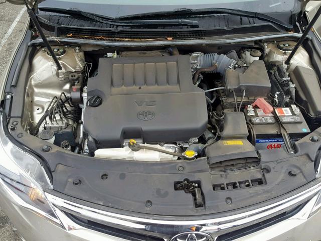 4T1BK1EB6DU073869 - 2013 TOYOTA AVALON BAS TAN photo 7