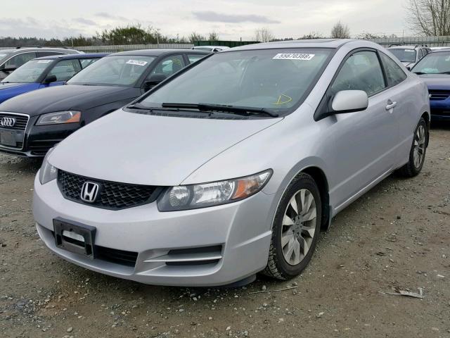 2HGFG1B91AH523047 - 2010 HONDA CIVIC EXL SILVER photo 2