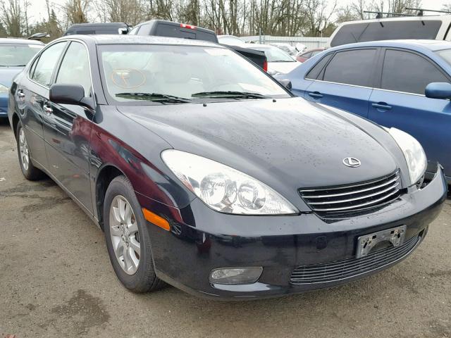 JTHBA30G340016329 - 2004 LEXUS ES 330 BLACK photo 1