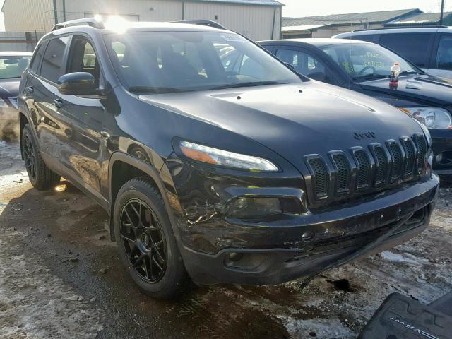 1C4PJMCS3EW290965 - 2014 JEEP CHEROKEE L BLACK photo 1