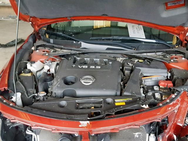 1N4BL3AP1FC477689 - 2015 NISSAN ALTIMA 3.5 RED photo 7