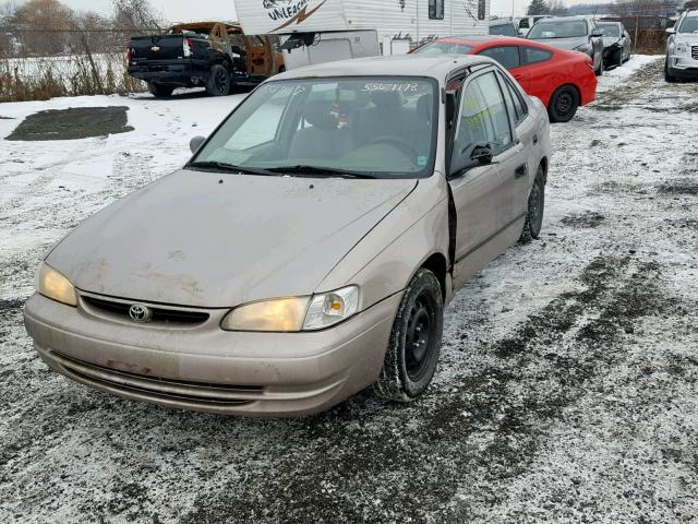 2T1BR12E9WC715340 - 1998 TOYOTA COROLLA VE BROWN photo 2