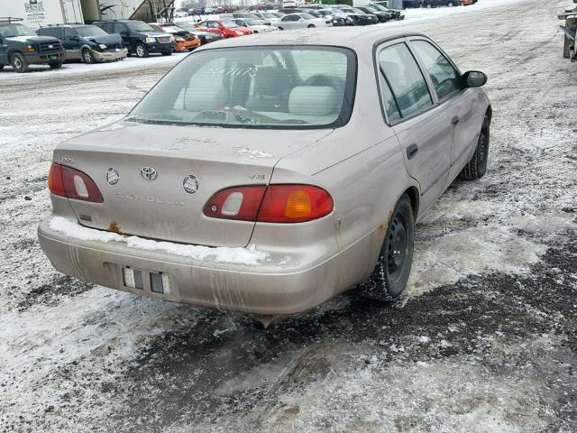 2T1BR12E9WC715340 - 1998 TOYOTA COROLLA VE BROWN photo 4