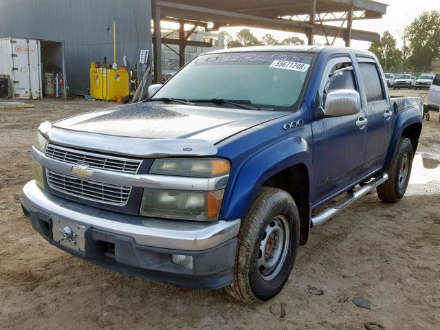 1GCDS136858205978 - 2005 CHEVROLET COLORADO BLUE photo 2