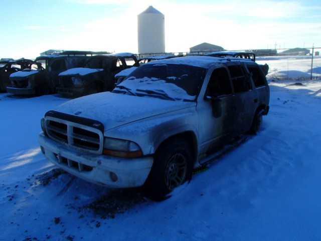 1D4HS48N03F511670 - 2003 DODGE DURANGO SL WHITE photo 2