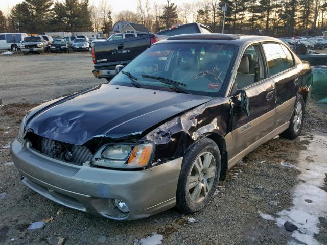 4S3BE896647207280 - 2004 SUBARU LEGACY OUT TWO TONE photo 2