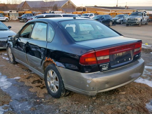 4S3BE896647207280 - 2004 SUBARU LEGACY OUT TWO TONE photo 3