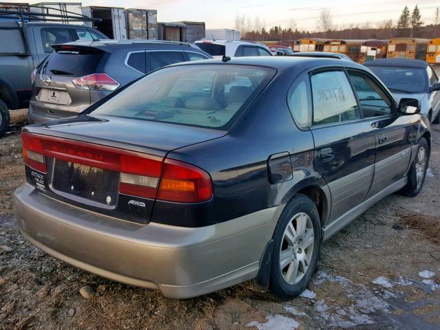 4S3BE896647207280 - 2004 SUBARU LEGACY OUT TWO TONE photo 4