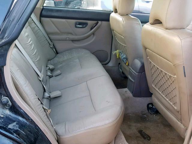 4S3BE896647207280 - 2004 SUBARU LEGACY OUT TWO TONE photo 6