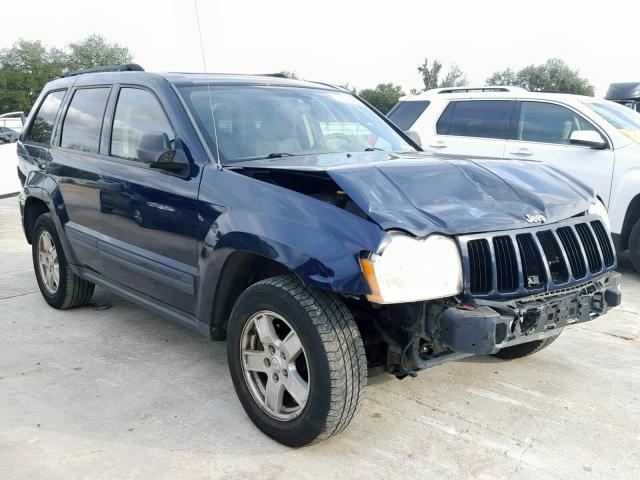 1J4GR48K45C676646 - 2005 JEEP GRAND CHER BLUE photo 1