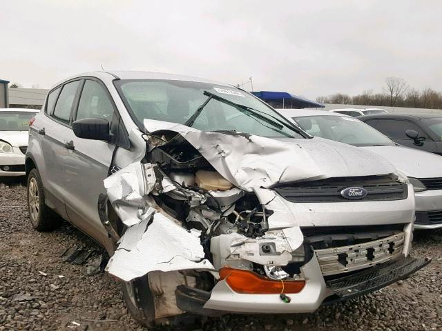 1FMCU0F7XFUB88139 - 2015 FORD ESCAPE S GRAY photo 1