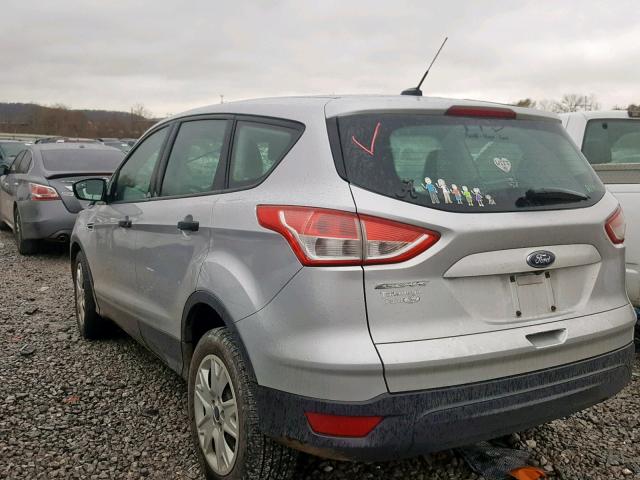 1FMCU0F7XFUB88139 - 2015 FORD ESCAPE S GRAY photo 3