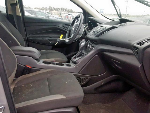 1FMCU0F7XFUB88139 - 2015 FORD ESCAPE S GRAY photo 5