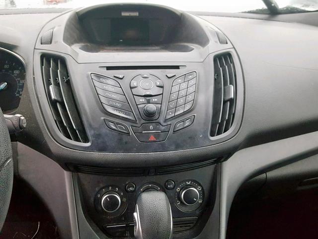 1FMCU0F7XFUB88139 - 2015 FORD ESCAPE S GRAY photo 9