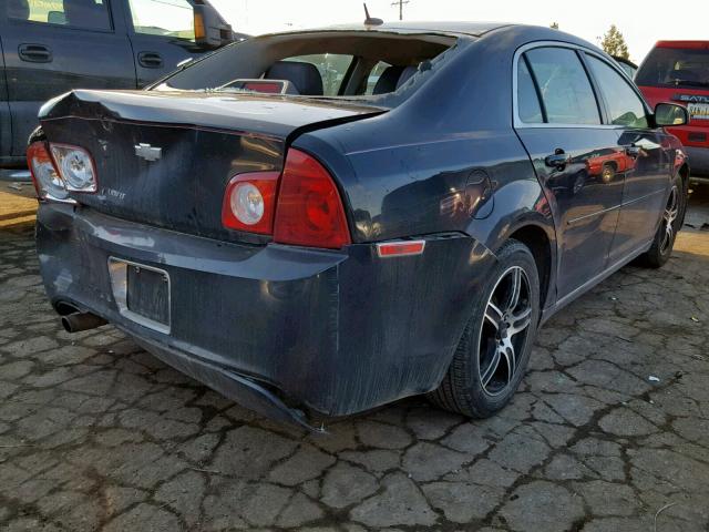 1G1ZD5EB9AF259354 - 2010 CHEVROLET MALIBU 2LT GRAY photo 4