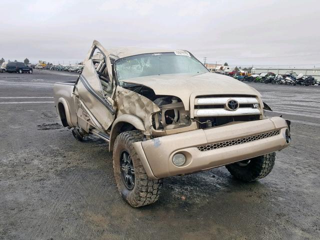 5TBBT44144S453396 - 2004 TOYOTA TUNDRA ACC GOLD photo 1