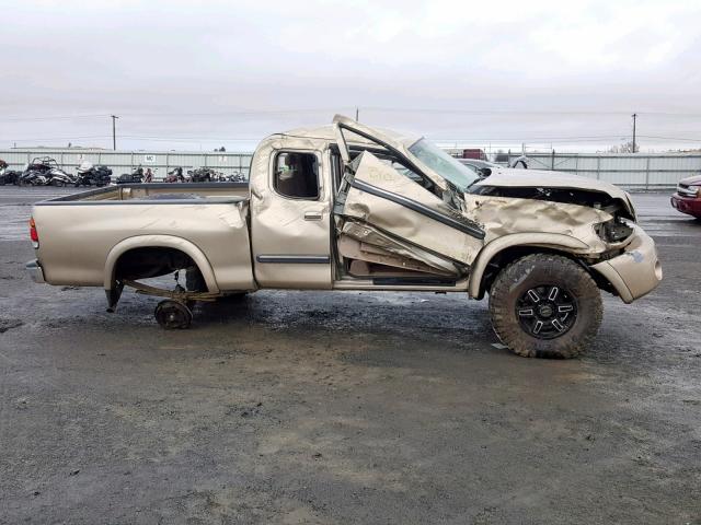 5TBBT44144S453396 - 2004 TOYOTA TUNDRA ACC GOLD photo 9