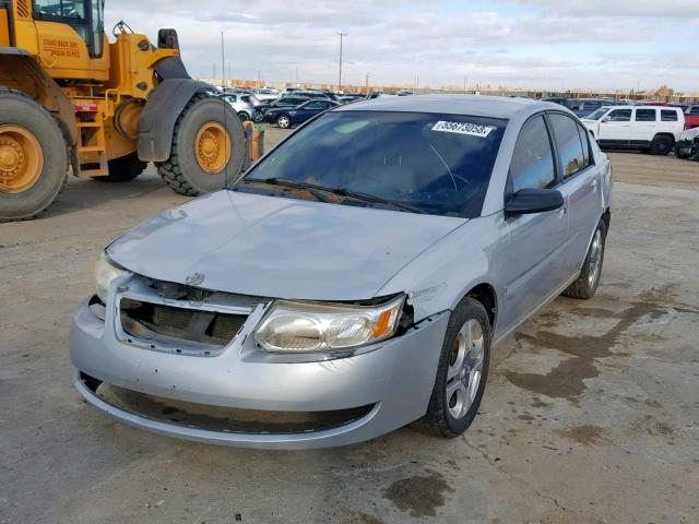 1G8AK52F54Z100099 - 2004 SATURN ION LEVEL SILVER photo 2