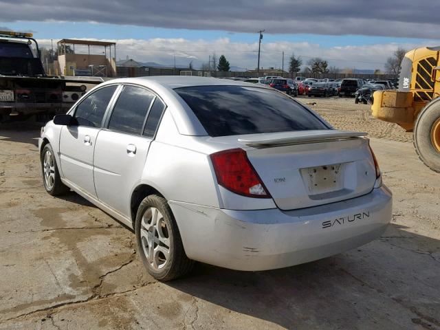 1G8AK52F54Z100099 - 2004 SATURN ION LEVEL SILVER photo 3