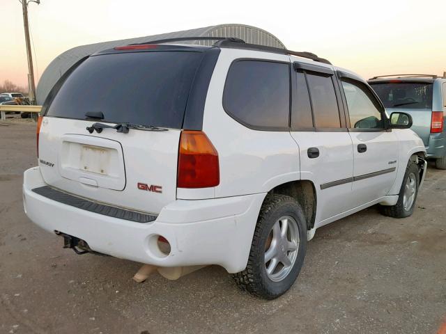 1GKDT13SX62128744 - 2006 GMC ENVOY WHITE photo 4