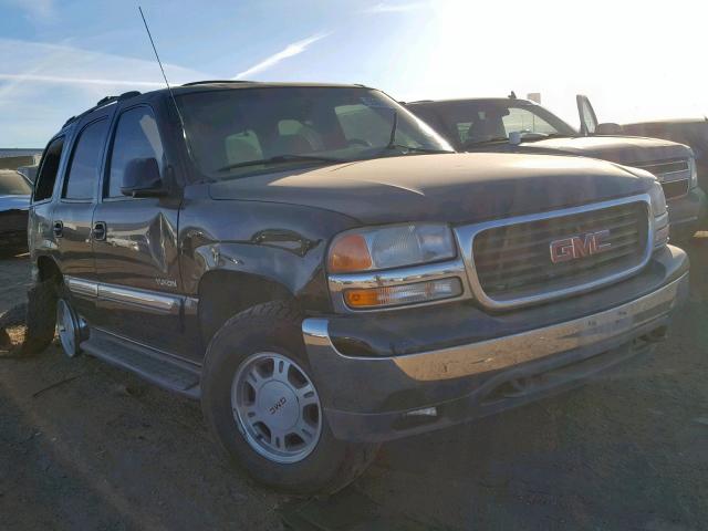 1GKEK13T81R158437 - 2001 GMC YUKON BLACK photo 1