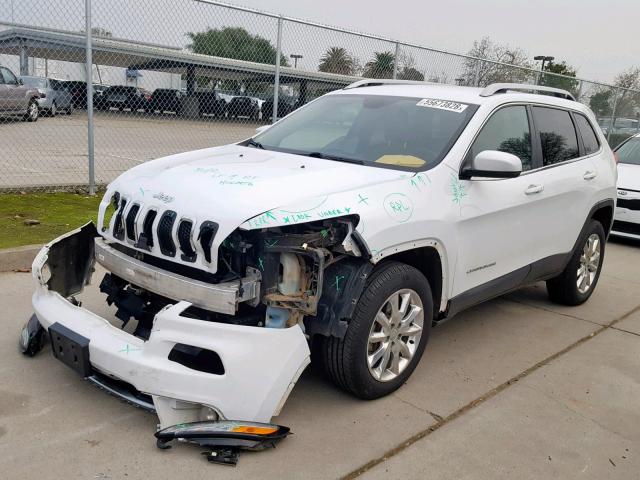 1C4PJMDB3GW240178 - 2016 JEEP CHEROKEE L WHITE photo 2