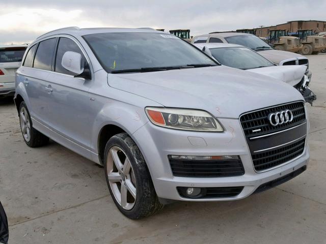 WA1EY74L08D024311 - 2008 AUDI Q7 3.6 QUA SILVER photo 1